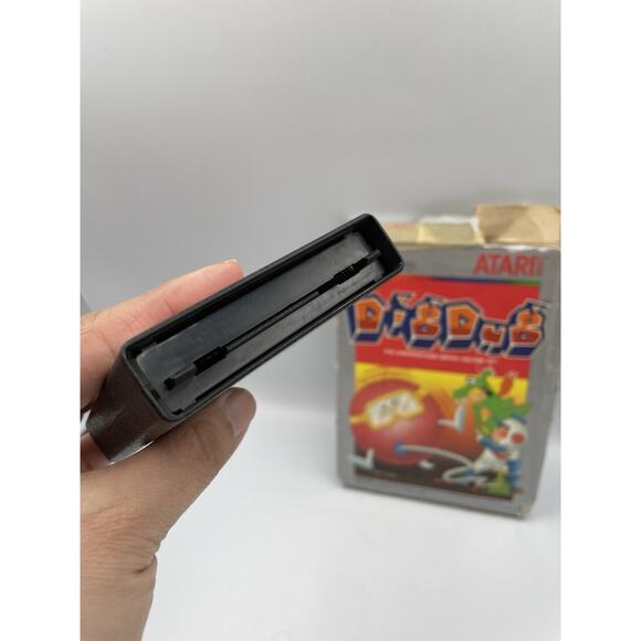 Dig Dug ATARI 2600 1988 Game Cartridge & Box - FAST SHIPPING! - Picture 7 of 7